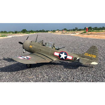 Samolot A-24 Banshee (Dautless SBD) (klasa 46 EP-GP)(z pilotami i z karabinami) ARF - VQ-Models