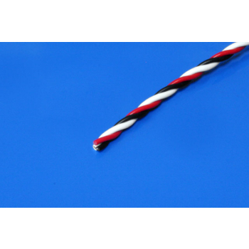 Przewód serwa trójżyłowy 3 x 0,20 mm/1 mb skręcony (FUTABA)