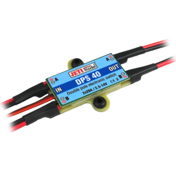 Podwójny elektroniczny wyłącznik DPS 40 - Jeti Model