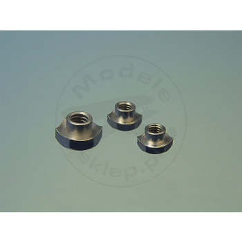 Sześciokątna nakrętka z przelotem MP-JET M3 (1 szt.)