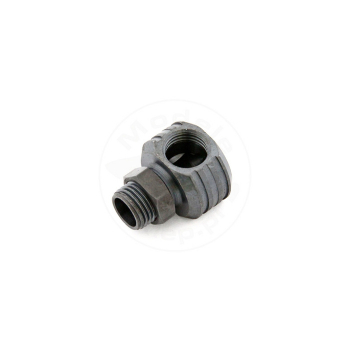 SAITO #100Ti140 - Muffler right angle adaptor