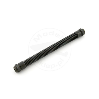 SAITO #120S143 - Flexible exhaust pipe with two nuts