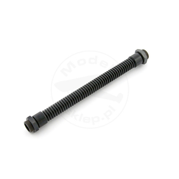 SAITO #220A143 - Flexible exhaust pipe with two nuts