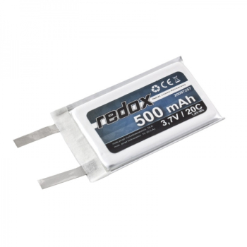 Redox 500 mAh 3,7V 20C (pojedyncze ogniwo) (BEZ KON.)