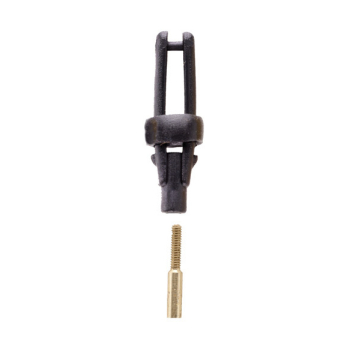 Snap plastikowy Micro 1,6 mm (długi, czarny) (2 szt.) - DU-BRO [#975]
