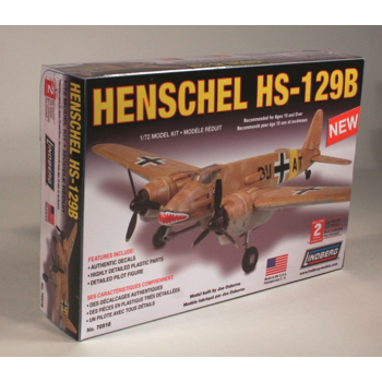 Model plastikowy Lindberg - Samolot Henschel MS-129B