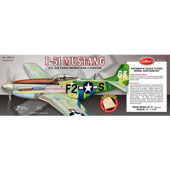 P-51 North American Mustang [402LC] - Samolot GUILLOWS