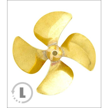 Śruba Mosiężna 4-łoatowa 45mm M4 - lewa (CCW) - RABOESCH