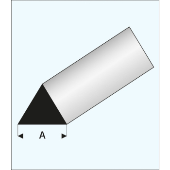 Trójkątny Profil plastikowy 60deg; 3,0 x 1000 mm - MAQUETT