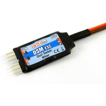 Elektroniczny przełącznik DSM ESC Dual Switch - Jeti Model