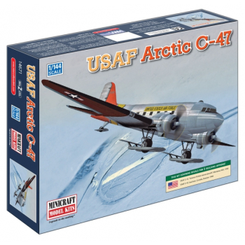 Model plastikowy - Samolot Arctic R4D USAF - Minicraft
