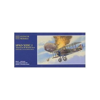 Model plastikowy - Samolot SPAD XIIIC.I American - Glencoe Models