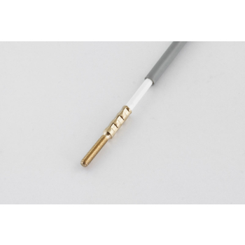 Lekki bowden zbrojony z regulacją snapa, kolor szary 4/3 mm M3 - MP-JET