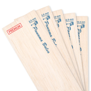 Balsa 3 mm PREMIUM (selekcjonowana) - Panama Balsa