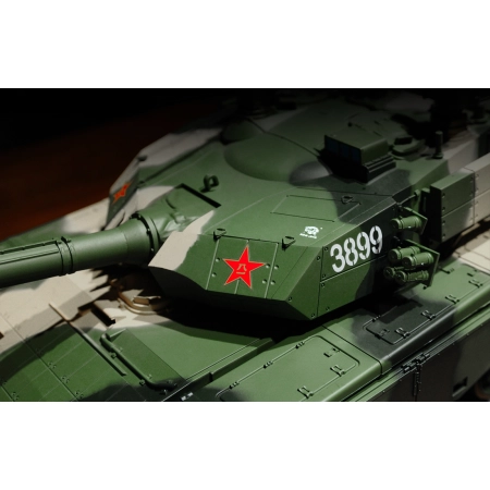 Czołg zdalnie sterowany ASG/dźwięk/dym 1:16 Chinese ZTZ 99A MBT RTR 2.4Ghz - Heng Long 3899A-1B (P)