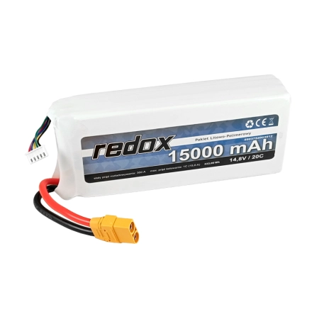 Redox 15000 mAh 14,8 20C XT90 - pakiet LiPo