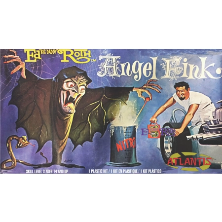Model Plastikowy - ATLANTIS Models Figurka Ed Roth Angel Fink - AMCH1307