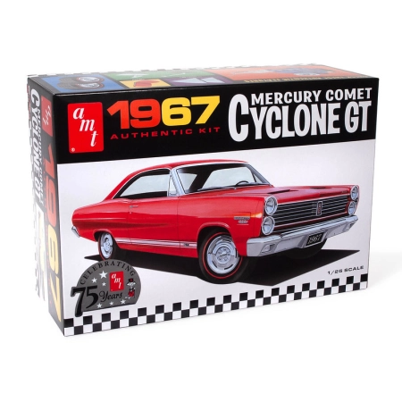 Model Plastikowy - Samochód 1:25 1967 Mercury Cyclone GT - AMT1386