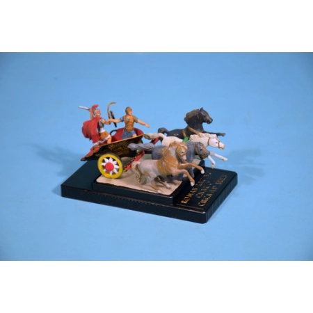 Model plastikowy - Roman Chariot Rydwan Rzymski 1/48 (6 figurek) - Glencoe Models 5405