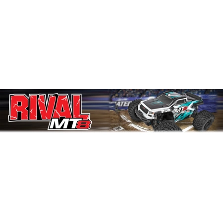 Auto Team Associated - Rival MT8 Teal RTR Ready-To-Run RTR 1:8 #20521