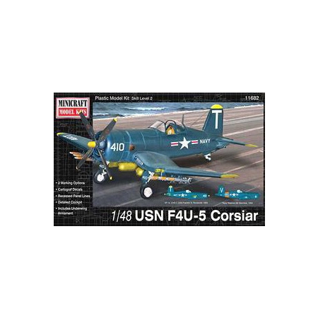 Model plastikowy - Samolot F4U5 - Minicraft