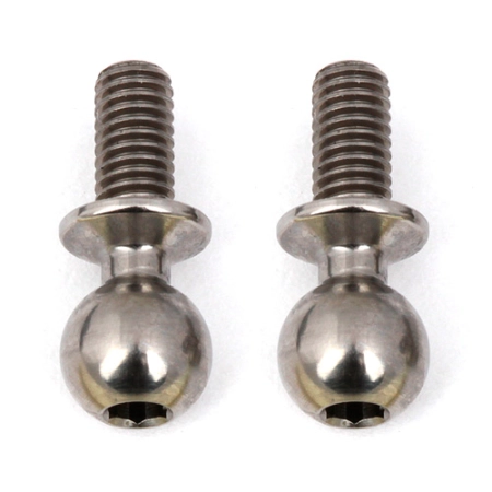 #91751 - FT HD Ti Ballstuds, 6mm - Team Associated