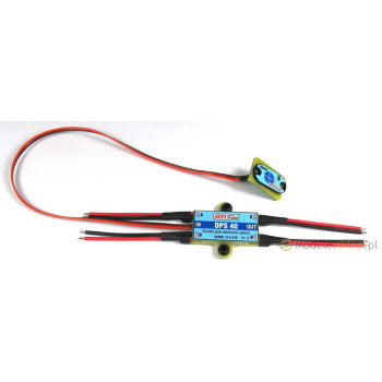 Podwójny elektroniczny wyłącznik DPS 40 - Jeti Model