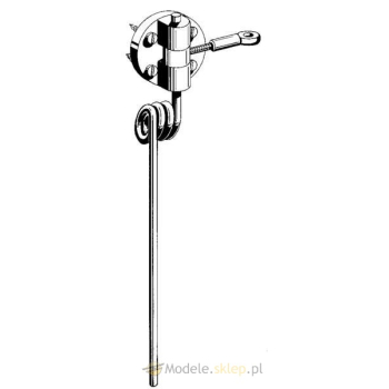 Podwozie - przednia sprężynowa goleń skrętna - DU-BRO [#234]