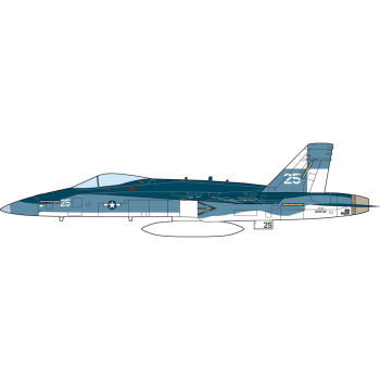 Model plastikowy - Odrzutowiec F18 USN Centennial - Minicraft