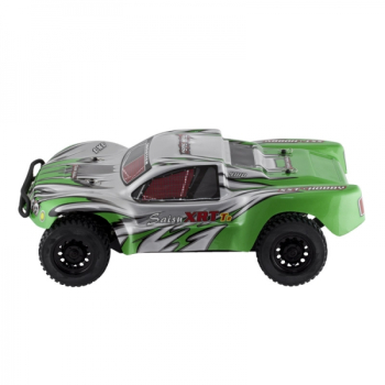 Auto elektryczne SHORT COURSE 1:10 Off-Road (srebrno-zielony) - zestaw CSW - SST