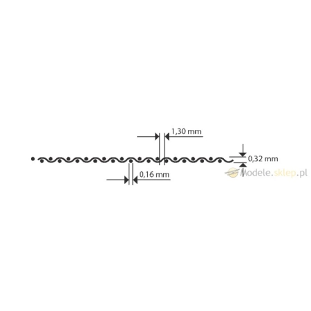 Szara Siatka PVC - Prosta 0,32 x 194 x 320 mm - MAQUETT