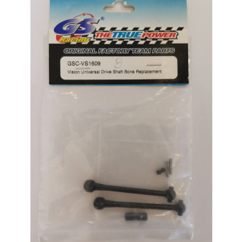 Wał napędowy CVD 50 mm (2 szt.) [GSC-VS1609] - GS Racing