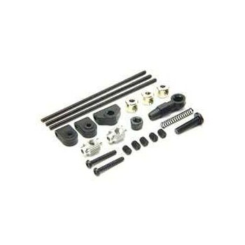 GSC-ST038 Throttle Linkage Set (zestaw popychaczy do gazu) - GS Racing