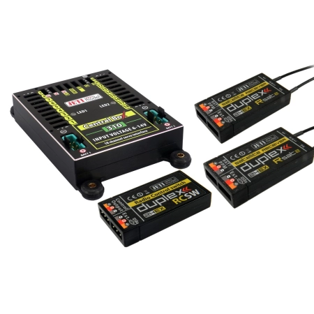 Central Box 310 +2x RSat2 +RCSW - Jeti Model